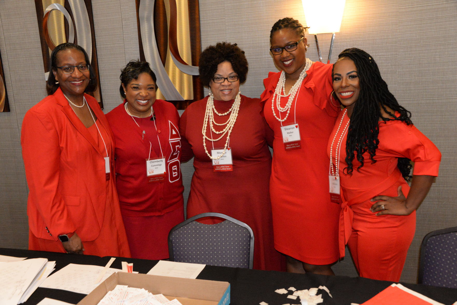 Cynthia Ashby, Chemberly Cummings, Monica Overton, Shearron Walker, Cameo Williams